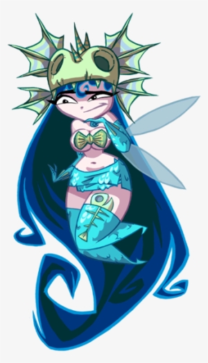 Annetta Fish Is One Of The Five Sexualized Damsel In - Rayman Origins Annetta Fish