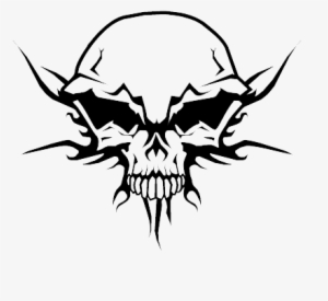 Hijab Tutorial Evil Skull Face Halloween Makeup 480 - Evil Skull Face Drawing