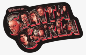 "santa Carla" Sticker By Matt Ryan Tobin - The Lost Boys