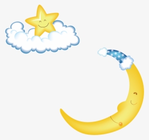 Hat Moon Designer Clip Art - Frase Animada De Las Buenas Noches