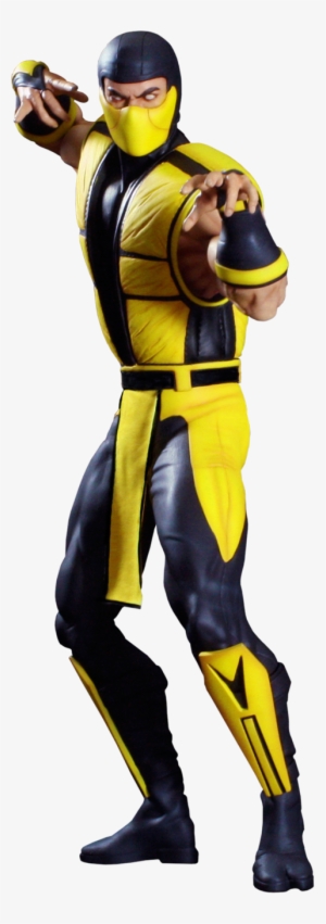 19" Mortal Kombat Quarter Scale Statue Scorpion - Scorpion Mk3 Png