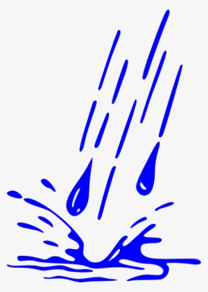 Rain Clip Art - Water Drops Cartoon Png
