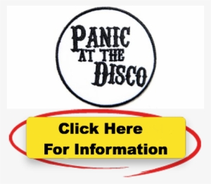 To Panic At The Disco Heavy Metal Punk Rock Music Band - Panic At The Disco Badges