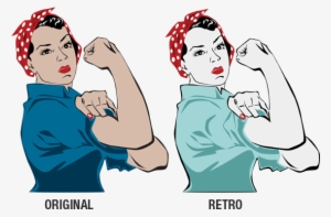 Rosie The Riveter - Rosie The Riveter Clipart Transparent