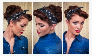 Anyways Thank You For Visiting Again Today, And I'm - Rockabilly Rosie Hairstyle