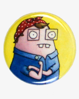 Image Of "rosie The Riveter" Button - Rosie The Riveter