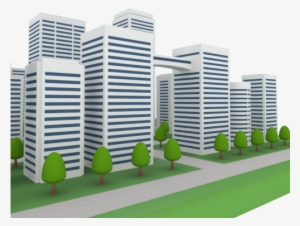 Building Clipart Office Building - Building Clipart Transparent Background