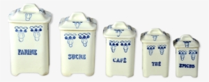 Old Spice Boxes - Blue And White Porcelain