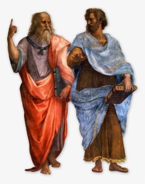 Atheism Vs Secular Humanism - Socrates And Plato Transparent