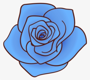 Browsing - Clip Art Blue Rose
