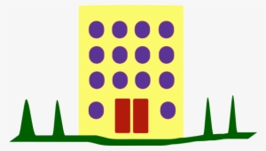 Office Building Clip Art - Workplace Building Clipart