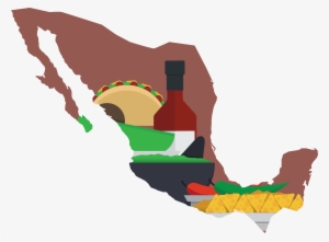 Mexico Silhouette At Getdrawings - Mexican Flag In Country