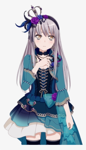 Blue Roses In Harmony Live2d Model - Roselia Bandori Roselia