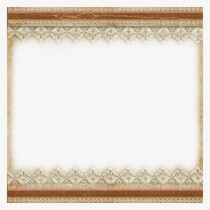Vintage Lace Border Png - Vintage Brown Png Frames