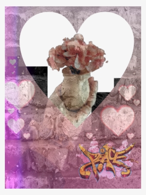 Art Print: Style-photography.de's Graffiti Peace, 61x46cm.