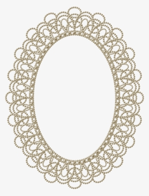 Pearls In Lace Frames - Png Logo Keret