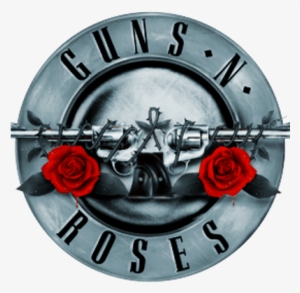 Guns N' Roses Silver Logo - Guns N Roses T Shirt Mens White