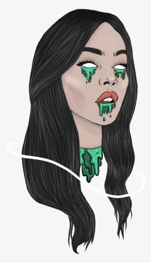 Zombie Zombae Zombiegirl Zombabe Transparent Sticker - Girl