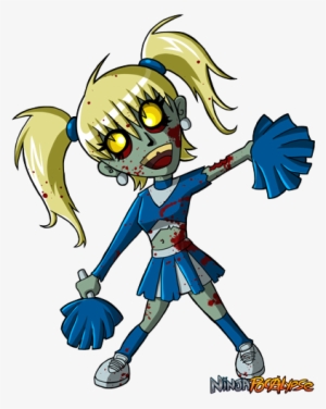 Let's Hear Some Zombie Pride Even Though This Poor - Zombie Cheerleader Clipart