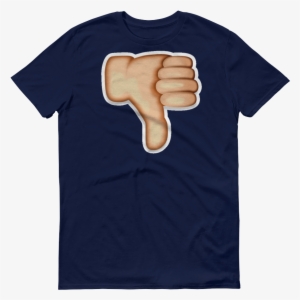 Men's Emoji T Shirt - Dunder Mifflin Shirt Navy Blue