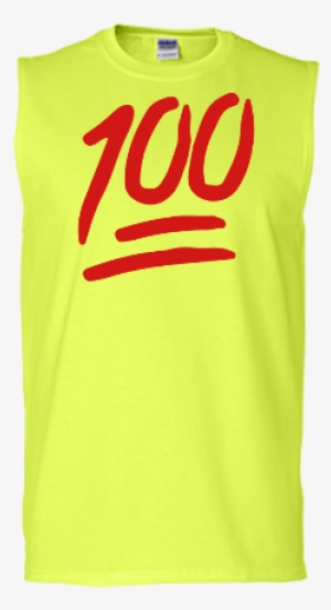 100 Emoji - Sleeveless T-shirt