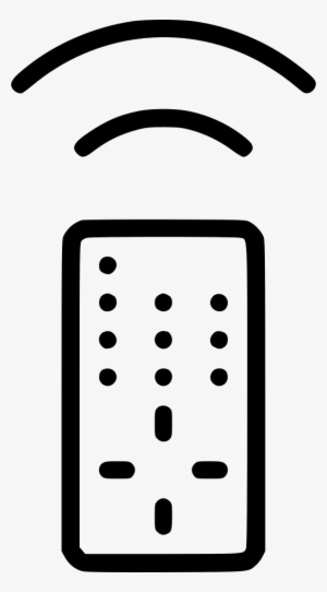 Tv Remote Control - Monochrome