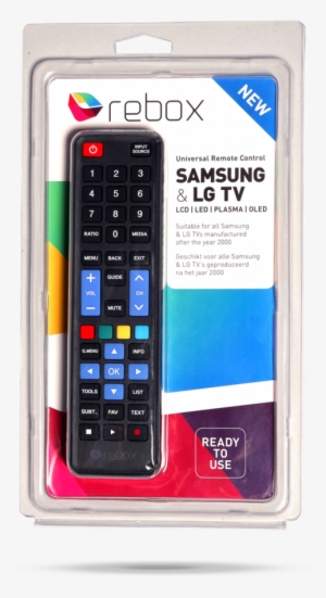 Samsung And Lg Tv Remote Control Unit Blister - Samsung Afstandsbediening