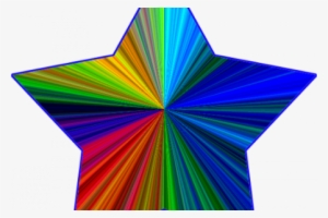 Rainbow Clipart Panda - Rainbow Star Clip Art