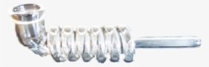 15cm Spiral Glass Pipe - Smoking Pipe
