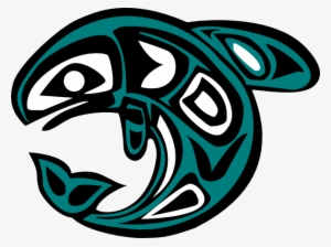 Native American Salmon Symbol - Native American Dolphin Art
