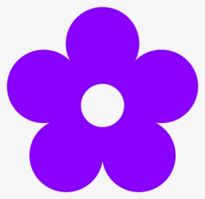 Blue Flower Clipart Violet - Flower Violet Clip Art