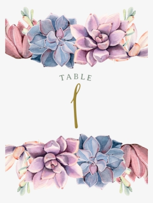 Sweet Succulents Table Card - Desert Succulents On White Backpack By Naturemagick