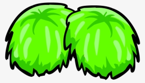Green Pompoms - Pom Pom Clip Art