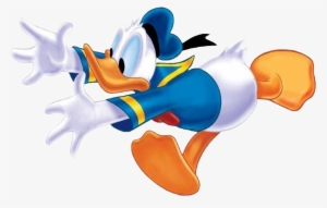 Donald Duck Running Clipart