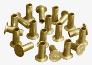 Custom Headline - Brass Rivets