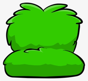Fuzzy Green Couch