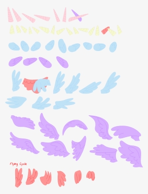 My Little Pony Unicorn, My Little Pony Drawing, Drawing - My Little Pony Base Wings