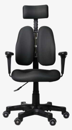 Ergoworks Duorest Dr-7500 Ergonomic Chair Knit Black - Duorest Chair