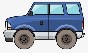 Free Cartoon Suv Clip Art - Png Clipart Suv