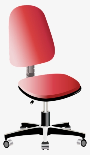 Swivel Chair Work Office - Vector Office Chair Png