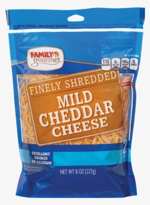 Family Gourmet Shredded Cheese - Vacuum Bag