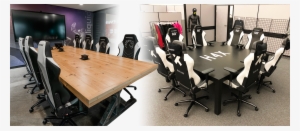 As Stylish As Colorful Our Seats Are, Most Corporate - Table