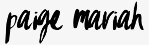 Paige Mariah - Blog