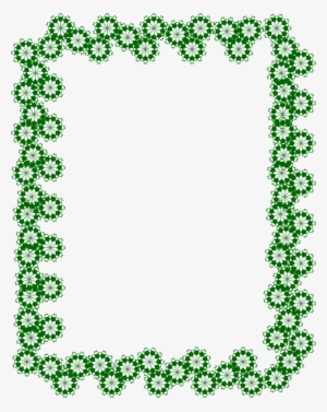 Green Border Frame Png Transparent Image - Green Border Transparent