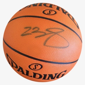 Lebron James Autographed I/o Nba Basketball