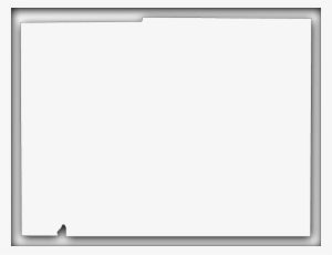 A Map Of Desoto With An Outer Shadow Box Around The - Board White