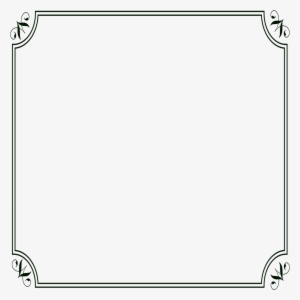Com Free Elements - Black Border For Square Png