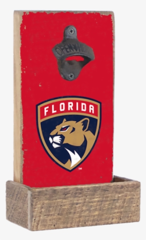 Florida Panthers Bottle Opener - Florida Panthers Wincraft 5" Die-cut Car Magnet, Multi