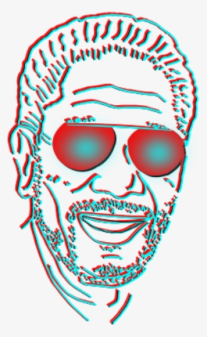 Morgan Freeman 3d Clipart Icon Png - Skull