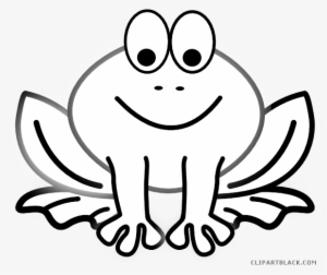 Black And White Frog Clipart - Black And White Frog Clip Art